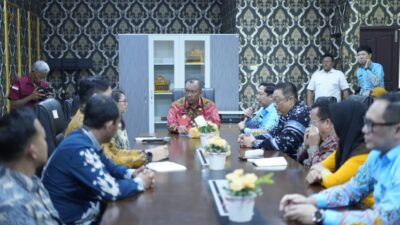 Plt Bupati I Komang Koheri Hadiri Exit Meeting Bersama BPK RI di Lampung Tengah